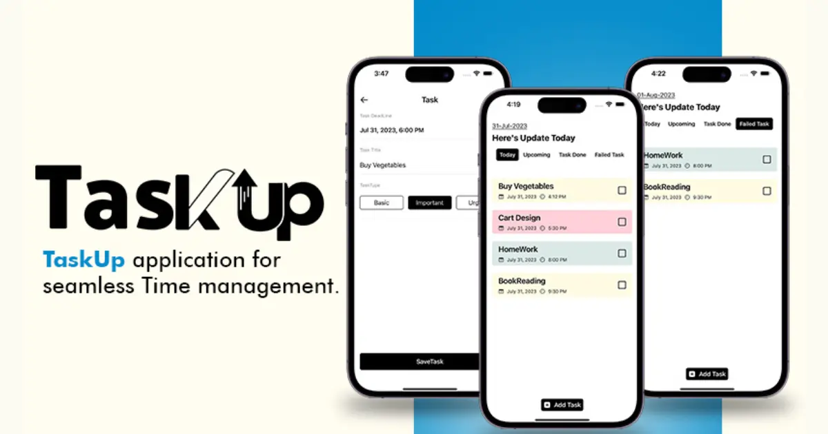TaskUp - Master Your Day with Seamless Productivity